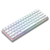 RK61 G1000 61keys mechanical keyboard dual mode or trimode Wireless 2.4g or blue tooth or wired RGB gaming mechanical keyboard