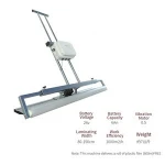 Road construction machinery concrete cement surface finishing vibrator screed laminating machine