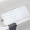 roll up plastic soft cushioned transparent large pvc black waterproof bubble anti-slip white massage rabbit bath tub floor mat