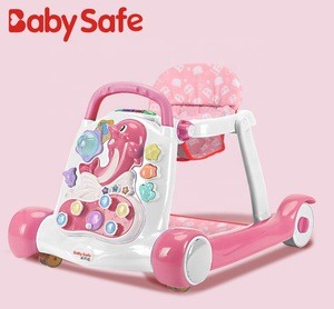 Rolling new model Fashionable Easy to Fold Learn 3-in-1 Comfort Best ford walker for baby