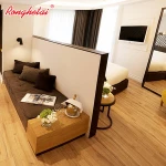 Ronghetai Customized Design Modern Hotel Bedroom Furniture rattan furniture WT-BR-17
