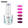 RONIKI Nail Supplies wholesale 15ml colors Soak Off Uv Led Gel cheap nail gel polish