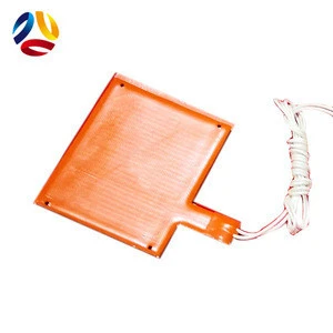 Rubber pad heating element for ibc container or flexitank /flexible heat tape