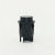SAJOO Toggle Mechanical Push Button Switch Waterproof 12V Momentary Waterproof Electrical TAC Switch Black Shell 4 Pin Switches