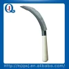 Salable good quality notched serrated sickle with wood handle