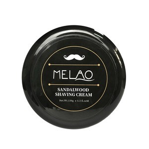 Sandalwood Organic Natural Shaving Cream Private Label Bulk For Men