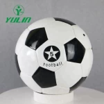 School sport soccer ball/football,wholesale custom size 5 PVC machine stitched soccer football ball