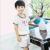 SE3517 High Quantity Kids Hanfu Clothing Set Chinese Traditional Embroidery Children&#x27;s Tang Suit Boys Kung Fu Tops Pants