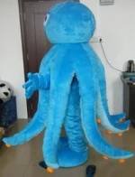 Sea animal mascot costume blue carnival octopus mascot costume for adult