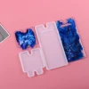 Set Of 2 Silicone Mobile Phone Stand Mould Holder Casting Mold Resin Epoxy Craft