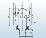 SHADED-POLE MOTOR for food dehydrator and other