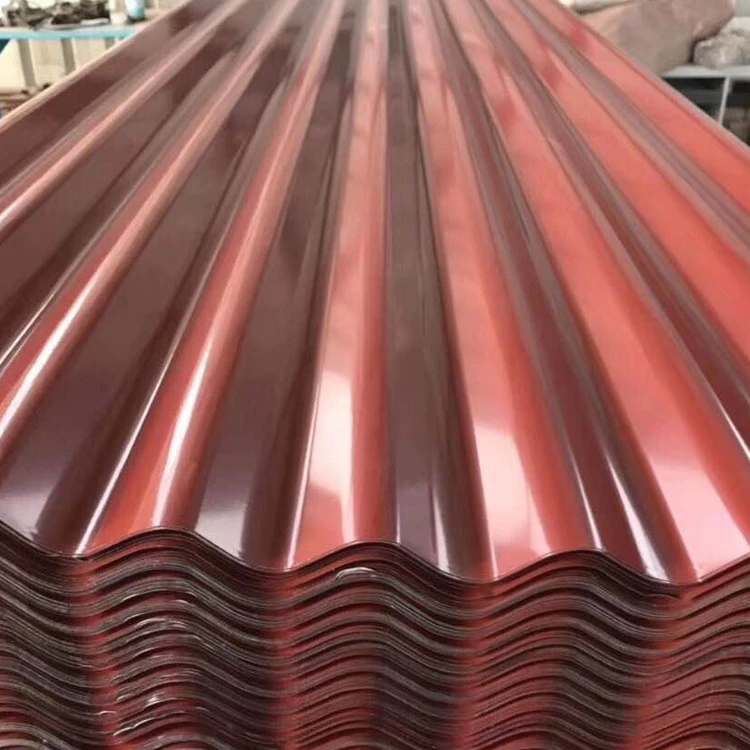 Sheet Mainly Export Standard T Shape Full Hard Metal Cheap Price Color Coated Corrugated Steel Ppgi Ppgl Corrugated Metal Roof