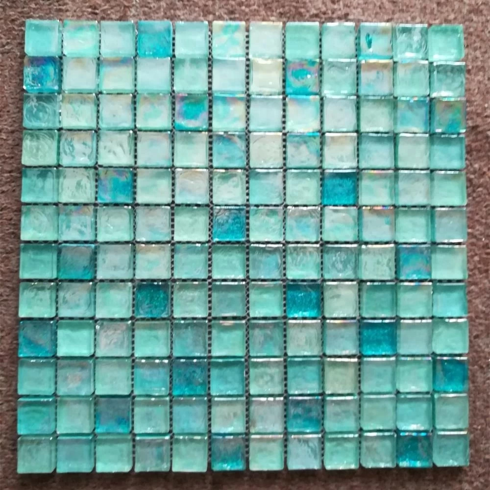 shinning glass mosaic wall decoration mosaic tile