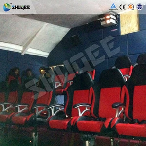 Shopping Mall 12D Cinema XD Theater Cabin With 3DOF Electric Chairs, Mini Cabin in Theme Park