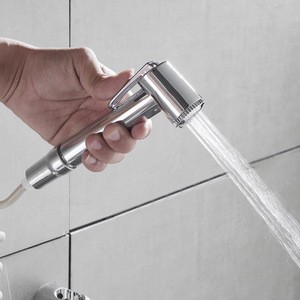 Shower Handheld Bidet Set Stainless Steel Toilet Shattaf Bidet Sprayer Diaper Bidet