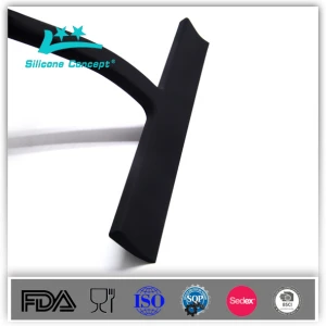 Shower Squeegee Silicone Rubber squeegees for Bathroom Cleaning Window Screen Bath Wiper Cleaner  Door Blade Showers