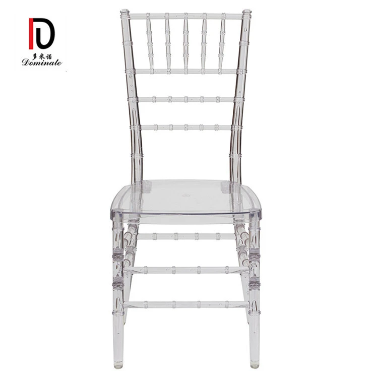 Shunde Transparent Clear Resin Plastic Tiffany Chairs