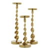 Silver Plated Metal Candle Stand Elegant For Home Hotel Table Top Lighting Decor Usage Cnadle Holder In Wholesale Price