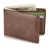 Import simple thin retro brown crazy horse leather card holder minimalist card holder wallet from China