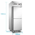 Single Door kitchen Refrigerator  Hotel restaurant  commercial equipment