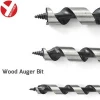 Single Flute Wood Auger Drill Bits for Wood Deep Drilling