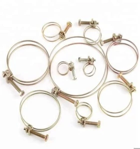 single-licking curly tube Stainless steel clamps anchor