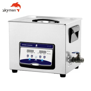 Skymen 10L single slot ultrasonic 10 clean in place cleaning cleaner professionnel machine steam with detachable tank