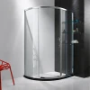 Sliding Simple Cheap Dubai Portable Curved Glass Bath Sliding Shower Screens
