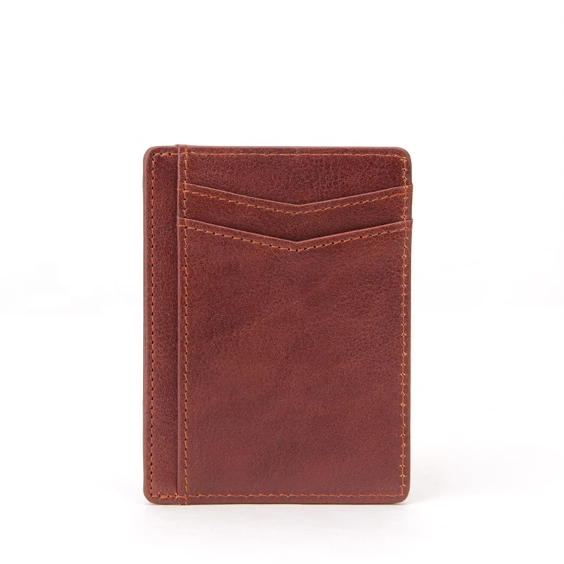 Slim Minimalist Wallets For Men &amp; Women-Small Front Pocket Mini Card Holder