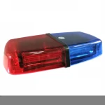 Small Police Car Mounted blue red Police Strobe Light, LED Flashing Warning Light, Car LED Flare Lamp
