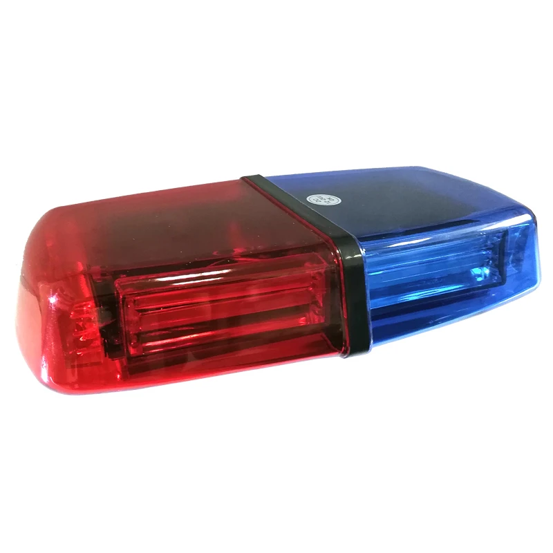 Small Police Car Mounted blue red Police Strobe Light, LED Flashing Warning Light, Car LED Flare Lamp