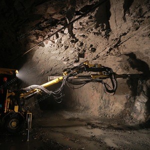 Small Underground Hydraulic Rock Drill Jumbo for blasting hole drilling in mining and hydro tunnel construction