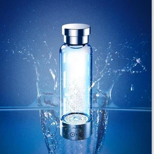 Smart hydrogen water generator 480ml glass bottle manufacturer in China