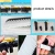 Import Soft bristle Car Wash Brush Flow-Thru washing brush with water and foam sprayer Vehicle Cleaning Tool Washer Bottle car cleaning from China