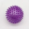 Soft Small Funny Toy LED Light Up Spiky Massage Ball For Kid