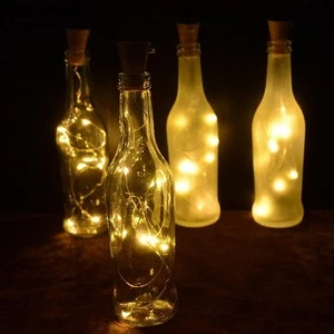Solar Cork Lights for Wine Bottles 6 Pack, 150cm 15 LED Copper Wire Lights String Starry LED Lights for Bottle DIY/Party/Decor