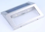 Solar courtyard/ LED stainless steel solar garden lamp /villa corridor wall lamp
