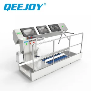 Sole Cleaner Machine With Hand Sterilize Device Large Sole Cleaning Equipment