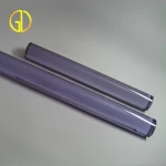 sole sale purple borosilicate glass rod