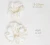 Import Solid 100%Silk Fabric White Silk Scrunchie Elastic Hair Band from China
