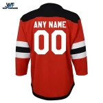 Solid Colors Custom Printing Ice Hokey Jersey