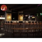 Solid Wood Dining Chair Restaurant Furniture With Chairs And Tables Restaurant