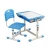 solid wood kids study table and chair foldable children study table with shelf