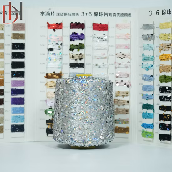 Melange High Strength Fancy Drop-Shaped Unique Hand Knitting Waterdrop Filament Yarn Factory</span>