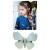 Sparkly Glitter Double Layer Mesh Fancy Butterfly Hair Clips Small Hairgrips Hairpins Barrettes Alligator for Kids Baby Girl