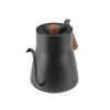Special Painting Finishing Gooseneck Kettle With Wooden Handle, New Design