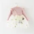 Import Spring Autumn Long Sleeve Toddle Dress Pineapple Embroidered Cotton Princess Baby Dress Girls With  Cute Bag from China