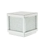 Square venetian style crystal dimonds fashion mirror coffee table
