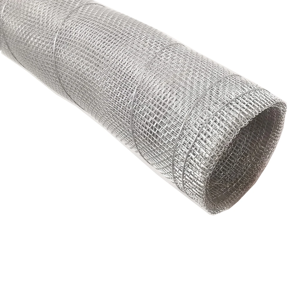 Square Woven Iron Wire Mesh Hot Dipped Galvanized Steel Mesh Fencing