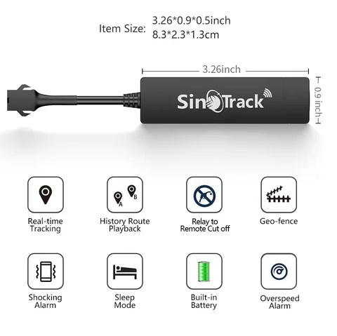 ST-901A SinoTrack TOP Sale Best Price Car GSM GPS Tracker For Motorcycle Smallest Size